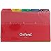 Oxford Poly Index Card Guide Set, 3 x 5 Inches, A-Z, 1/5 Inch Cut Tabs, Assorted Colors, 25 per Set, Sold as 4 Pack (73153)