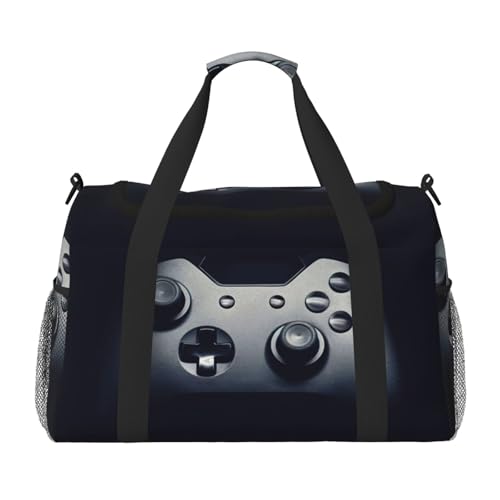 Sac de voyage imprimé manette : optimisez le rangement de vos articles personnels