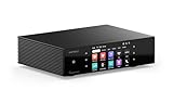 Eversolo T8 Music Streamer Transport with Remote | Dual Femtosecond Clocks, Fully Electrical Isolation Output & Stream Tidal, Qobuz and More | IIS, Coaxial, AES/EBU, USB Audio, and Optical Output
