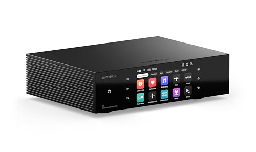 Eversolo T8 Music Streamer Transport with Remote | Dual Femtosecond Clocks, Fully Electrical...
