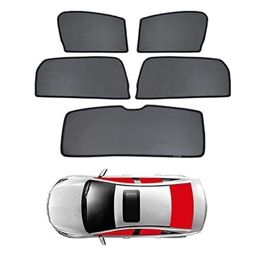 Parasole Auto Tendine parasole per bambini: protezione UV magnetica per finestrini laterali e posteriori, per Passat B6 Berlina 2005-2010 Tendine Parasole(‎5pcs)
