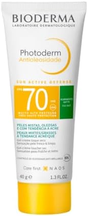 BIODERMA Protetor Solar Facial Photoderm Antioleosidade FPS70 Sem...