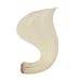 Full Shine Clip in Hair Extensions Real Human Hair Blonde Seamless Hair Extensions Clip in Ice Blonde Invisible Hair Extensions for Short Natural Straight Hair 12 Inch 8 PCS 95 G