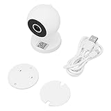 Culnflun Überwachungskamera, 360-Grad-WLAN-Kamera, hochauflösende 2-Sprachfunktion, Infrarot-Dunkel-Nachtsicht-Smart-Kamera für das Babyzimmer im Home Office