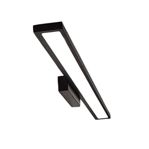 Luz frontal de espejo LED 8W de aluminio con protección impermeable para baño