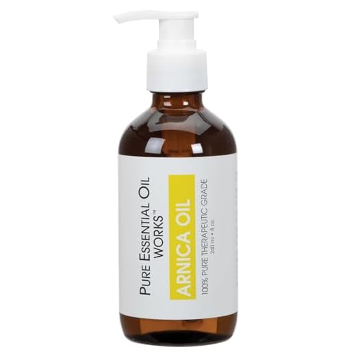 Pure Essential Oil Works Arnica Oil, 100% Pure Therapeutic Grade, Natural, Paraben-Free, 8 Ounces