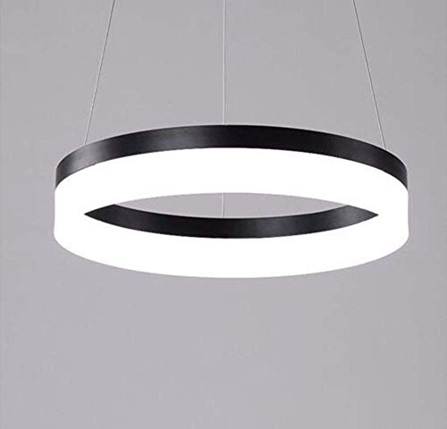 Chambre LED acrylique 32W suspension au design contemporain épuré 60cm