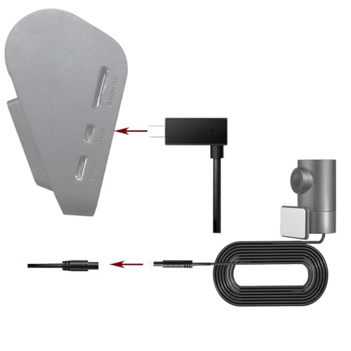 TILLMANER Cabo de conexão da câmera traseira, compatível com 70MAI RCO6 RC05 RC09 RC12 RC11 FC02 RC1