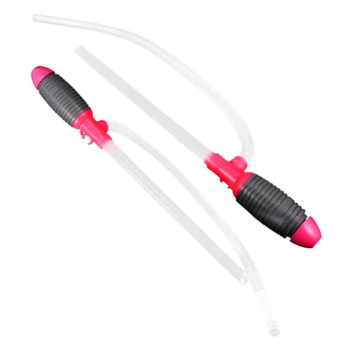 ULTECHNOVO 2 Piezas Extractor De Aceite De Coche Transportador Embudo Automático Tanques Gasolina Sifón Bomba Bombeo Hidro Impulsado Boquilla Dispensador Líquido Fluir El Plastico