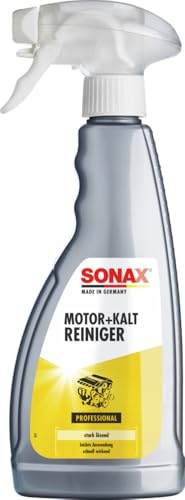 SONAX Motor+KaltReiniger (500 ml) beseitigt schnell und zuverlässig alle Öl- und Fettverschmutzungen | Art-Nr. 05432000