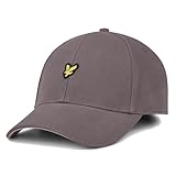 Lyle & Scott Gorra de béisbol de Sarga Pesada Unisex - Patrimonio Taupe