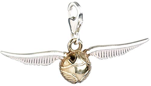 Colgante Snitch Dorada de Plata Carat el regalo magico ideal para cumpleanos y fechas especiales