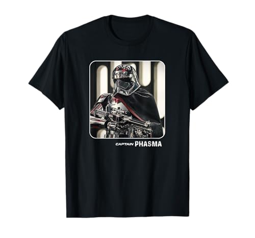 T-shirt Captain Phasma Star Wars The Force Awakens top geek imprimé pour homme et femme