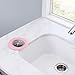 Pink Sewer Plug Floor Drain Cover,Pumps and Plumbing Equipment，Home Kitchen Sink Sewer Round Filter Basket Floor Drain Stopper Strainer Tool Kitchen Sink Accessories