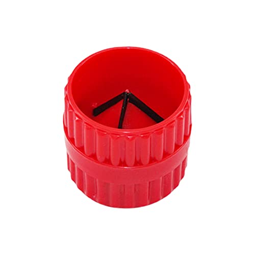 Amfrpar 2 in 1 Copper Deburrer, 5-38 mm, Multi-Layer Deburrer, Universal Deburrer, Barrel Deburrer, Chamfering Tool, Plastic Tube Reamer Interior Outdoor for Pipe Tubes