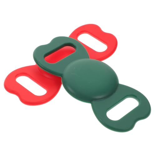 Rastreador para llavero localizador de mascotas con funda de silicona protectora pack de 2