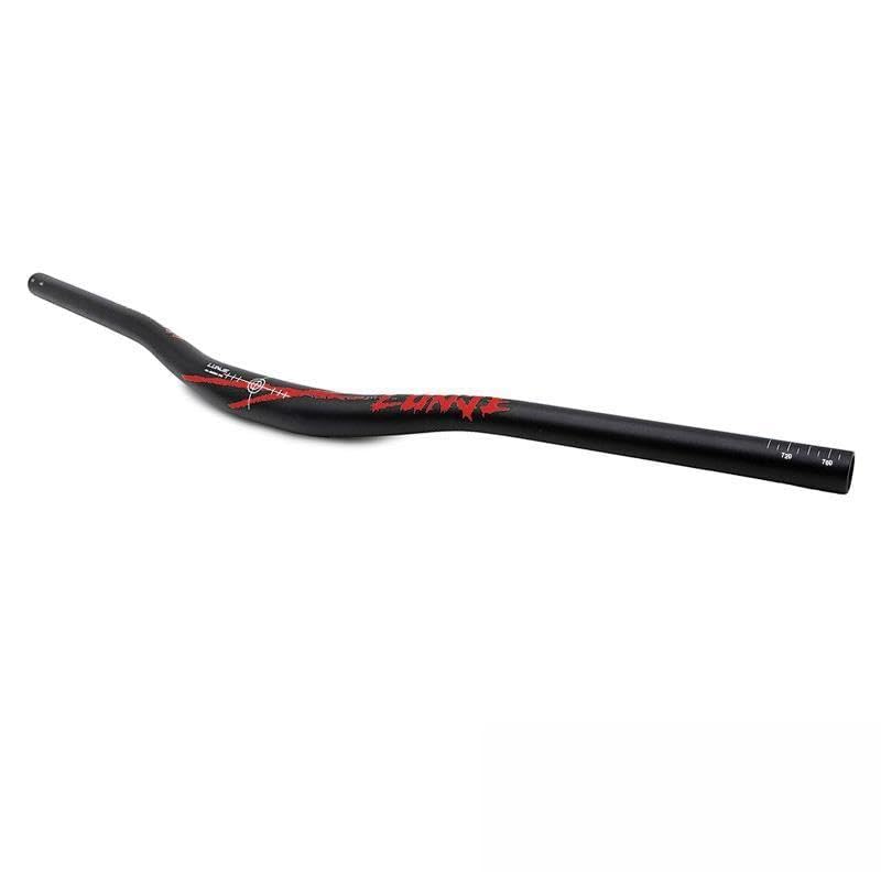 eWheel Manillar de 780mm con elevación 25mm negro rojo para patinete eléctrico accesorio resistente para mejorar la seguridad comodidad y mantenimiento del patinete eléctrico