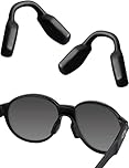 Bwake 2 Pairs Low Bridge Fit Replacement Nose Pads for Oakley Hex Jector OX8032 Glasses - Black&Black