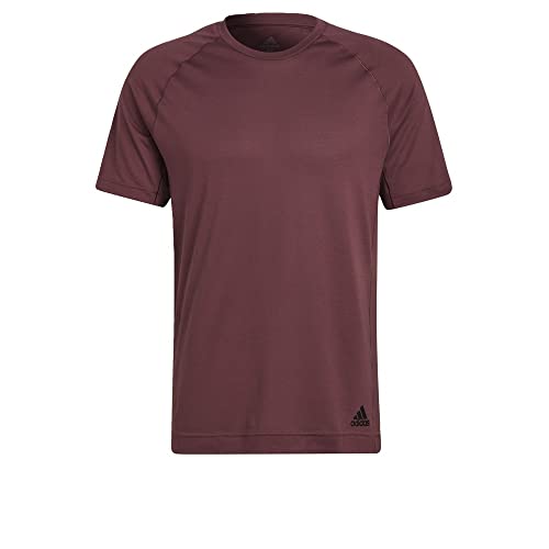 Adidas t-shirt de yoga chemise homme anti-transpiration extensible