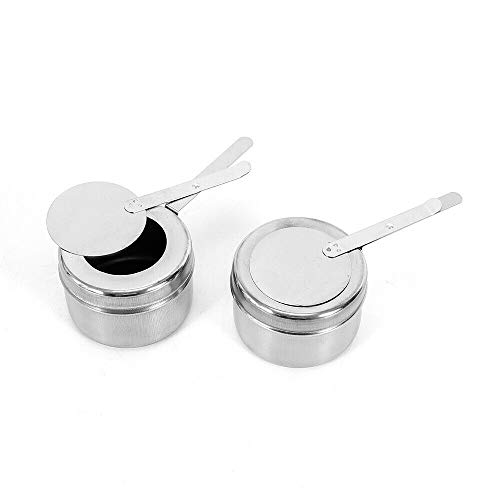 HuKaiL 7.5L*2 Edelstahl Warmhaltebehälter, Speisewärmer Chafing Dish mit Faltbar Ständer, Warmhaltegerät Buffetwärmer für Cafeterias, Hotel, Schulkantinen, Bankette, 55.7 * 34 * 38.3cm – Bild 8