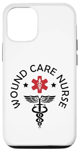 おかしな創傷ケア 看護師 聴診器 ナースデイ&ナースウィーク スマホケース iPhone 12/12 Pro 用