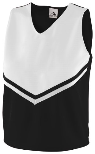 Augusta Sportswear Girls' Pride Shell S Black/White/White