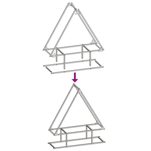 Étagère à bûches de cheminée robuste ATOMSTACK MAKER blanche 80 cm - 7