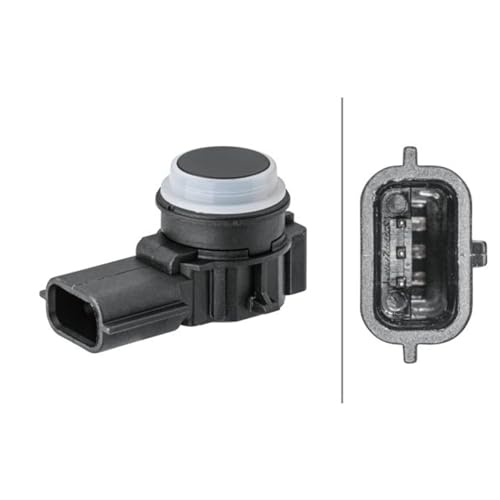Sensor de aparcamiento auxiliar de 3 polos HELLA enchufado y pintable 2