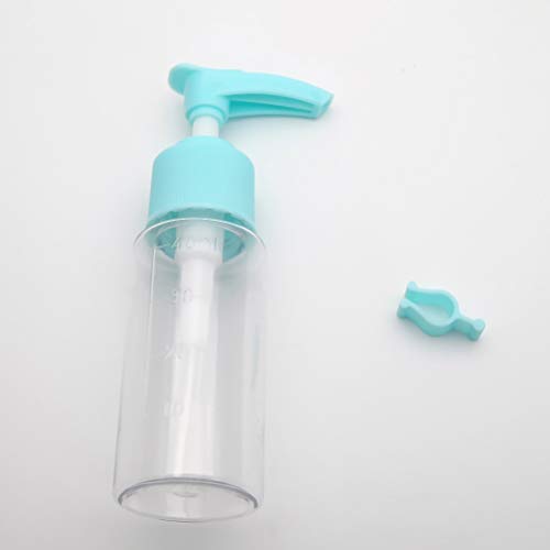 Lurrose 4 unidades de frascos de gel de limpeza Recipientes graduados Frasco de suporte vazio para v