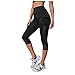 Elastici Collant Leggins Pantaloncini Spiaggia Donna Estivi Leggings Donna Fitness Sport Skort Pantaloni Corti da Donna Leggins Capri Vita Alta Donna