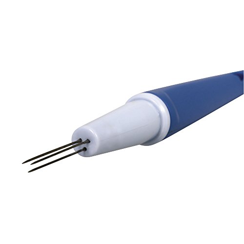 Rayher 53278000 Filz Gerät mit 3 Nadeln, 15,5cm