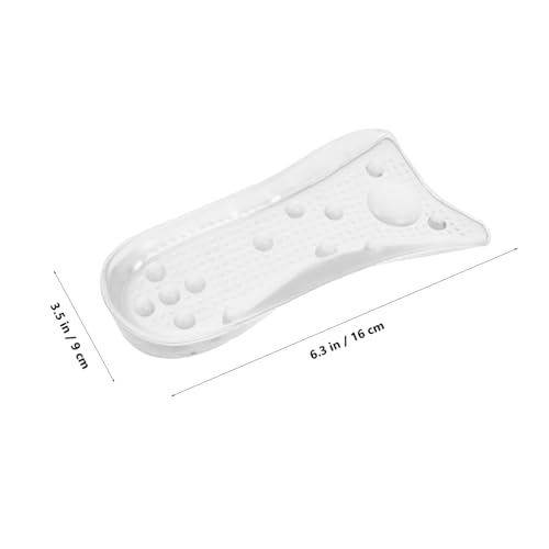 2 pares de plantillas de gel de silicona para zapatos miniatura 2