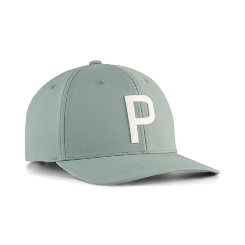 Chapeau de golf Puma Heritage P couleur eucalyptus pour adulte