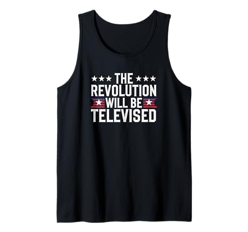 The Revolution Televised Political Resist Protest Camiseta sin Mangas
