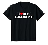 I Love My Grumpy Design: Toddler, Boy, Girl, Youth, Baby T-Shirt