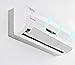 Adjustable Air Conditioner Deflector Confinement Air Deflector Outlet Air Wing Air Cooled Baffle Wind Direction Telescopic Windshield for Home, White