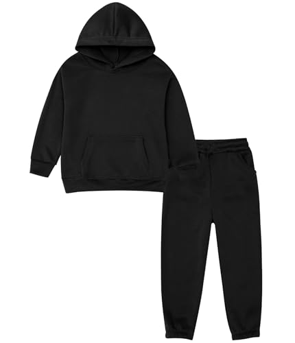 ACEFAST INC Girls Boys Tracksuit Pullover Hoodie Jogging Pants Set 2 Pieces Sweatsuit for Kids Fashion Sweatshirt Sets