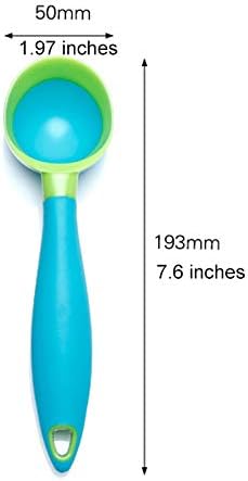 Ice Cream Scoop 2PCS Nonstick Anti Freeze PPR + rubber Ice Cream Scooper with the Hung Hole Design Comfortable Handle Dishwasher Safe Ice Cream Scoops
