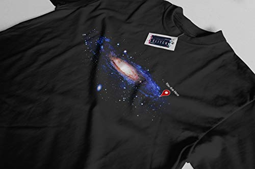 Reality Glitch T-Shirt da Uomo You Are Here Funny