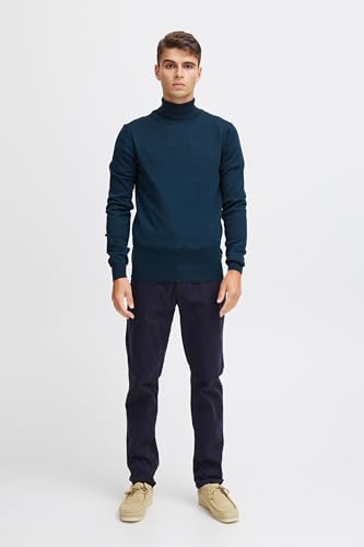 CASUAL FRIDAY CFKonrad Merino Roll Neck Knit Herren Rollkragen Pullover, Größe:XXL, Farbe:Dress Blues Melange (1940241) – Ansicht 4