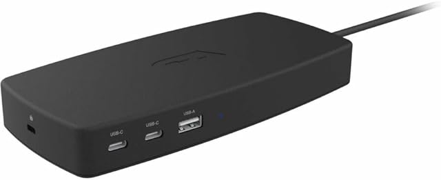 CA Essential Universal Docking Station (DS-6000)  USB-C Docking Station with Triple 4K HDMI Displays, Six USB Ports, Ethernet Port, 90W Power for Laptop, Windows and Mac Compatible, TAA Compliant