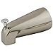 Kingston Brass K188A7 Designer Trimscape Showerscape 5-Inch Tub Spout with Diverter, Brushed Nickel and Polished Chrome