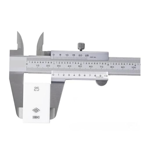 Precision Vernier Caliper 6in (0-150mm) & 12in (0-300mm) Stainless Steel Measurement Tool - Accurate Scale Gauge with 0.02mm Resolution for Professionals and DIY Projects