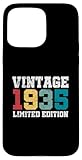 custodia per iphone 15 pro max vintage 1935 edizione limitata 90 anni regali 90° compleanno