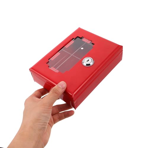 Caja de llaves de emergencia metálica con cerradura para edificios 8