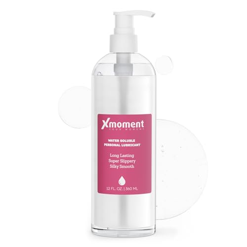 Image of Ultra Smooth Water-Based Lube - 12 Fl Oz Personal Lubricant for Vaginal and Anal Sex, pH Balanced Lube Without Glycerin & Parabens, Slippery Massage Gel for Women, Men and Couples