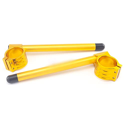 Guidon Racing Réglable CNC Fourche Café Racer Session Circuit Moto R6 - 7