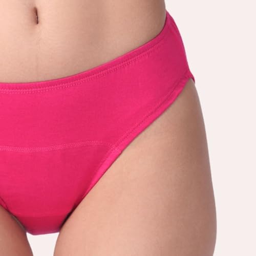 Image of Adira | Hipster Panties for Women | Period Panties for Women Leak Proof & Breathable | Hipster Fit for Medium Flow | Use with Pad for Non Icky Feeling | Patented Design | Pack of 2
