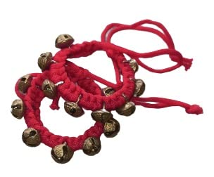 | PRANCHI | BRASS KIDS DANCING GHUNGROO | VERY LIGHT WEIGHT | 8+8 BELLS | - Image 3 thumbnail