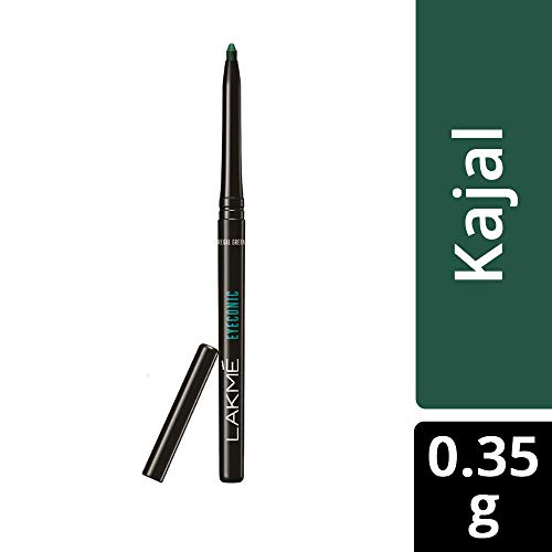 Image of LAKME Insta Eye Liner, Blue, 9 ml And Lakme Eyeconic Kajal, Regal Green, 0.35g Matte
